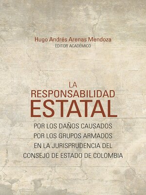 cover image of La responsabilidad estatal